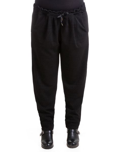 Picture of Ethnic-pattern tapered pants/ waistband