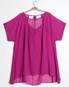 Picture of Top in fuchsia or royal blue