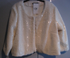 Bild von Kurzjacke/Bolero Glitzer weiss