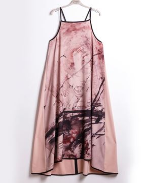 Image de Robe maxi rose