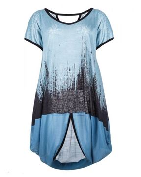 Bild von Long Top petrol blau