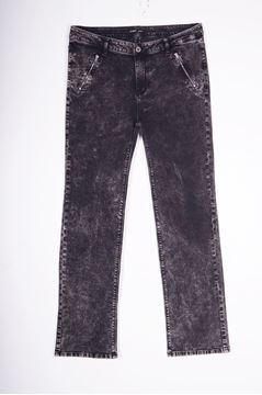 Bild von Grau/schwarze Jeans