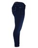 Picture of Dark blue slim leg jeans