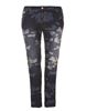 Picture of Military-blue slim leg jeans