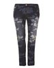 Bild von Militär-blau slim leg jeans