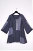 Bild von Materialmix-Longshirt