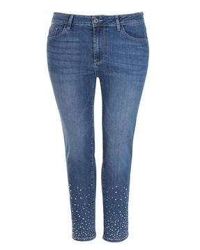 Picture of Blue jeans with strass