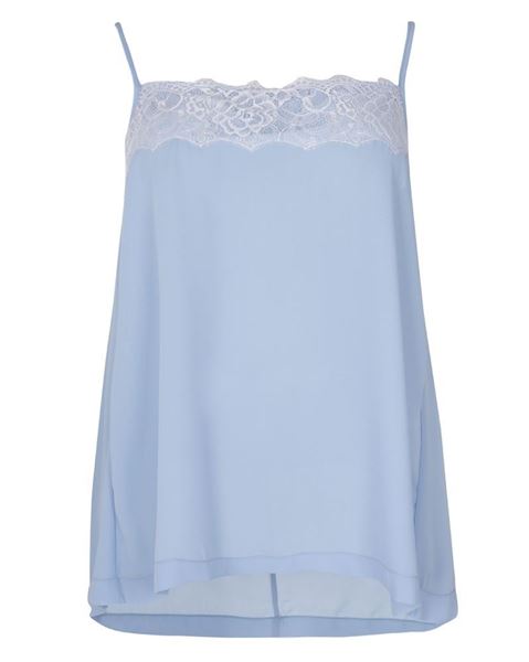 Picture of Top with lace-decorated neck