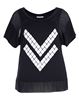 Picture of T-Shirt black with pattern