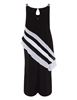 Picture of Black striped jumpsuit