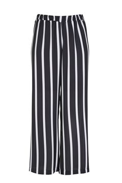 Picture of Striped crêpe trousers