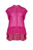 Bild von Longbluse fuchsia & schwarz