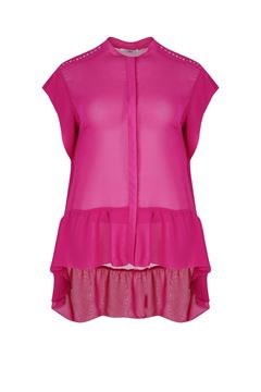 Bild von Longbluse fuchsia