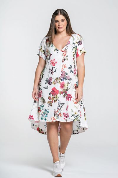 Image sur Robe à fleurs