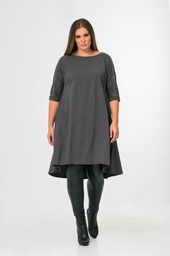 Picture of A-line jersey-dress