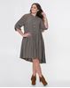 Picture of Gathered shirt dress