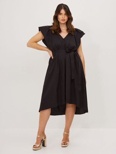 Bild von Kleid hellblau & schwarz