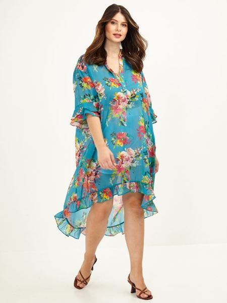 Picture of Flowerdress with ruffles