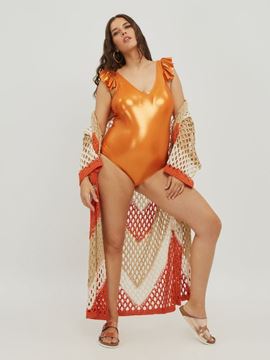 Bild von Badeanzug orange