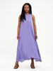 Image sur longue robe violette