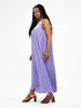 Image sur longue robe violette