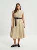 Image sur Robe trapèze beige ou khaki